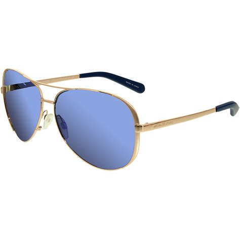 michael kors chelsea rose gold-coloured zonnebril|Michael Kors MK5004 Chelsea Aviator Sunglasses .